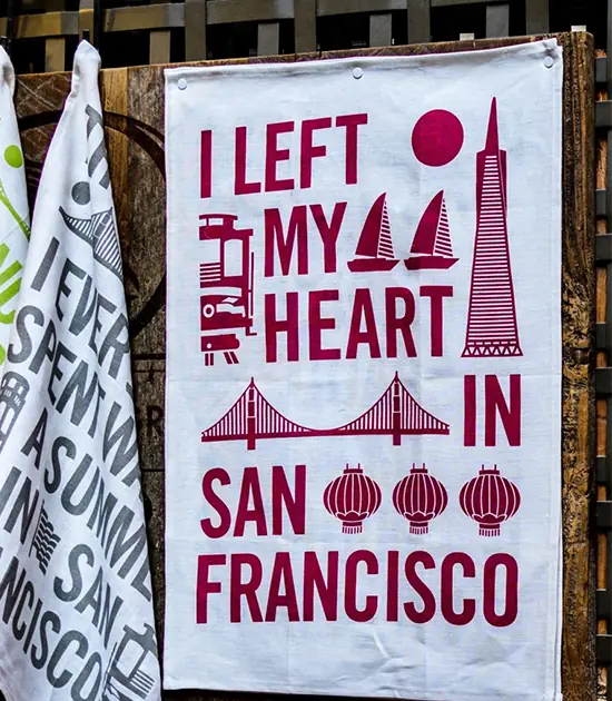I left my heart in San Francisco sign
