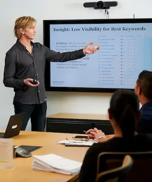 More visibility and sales