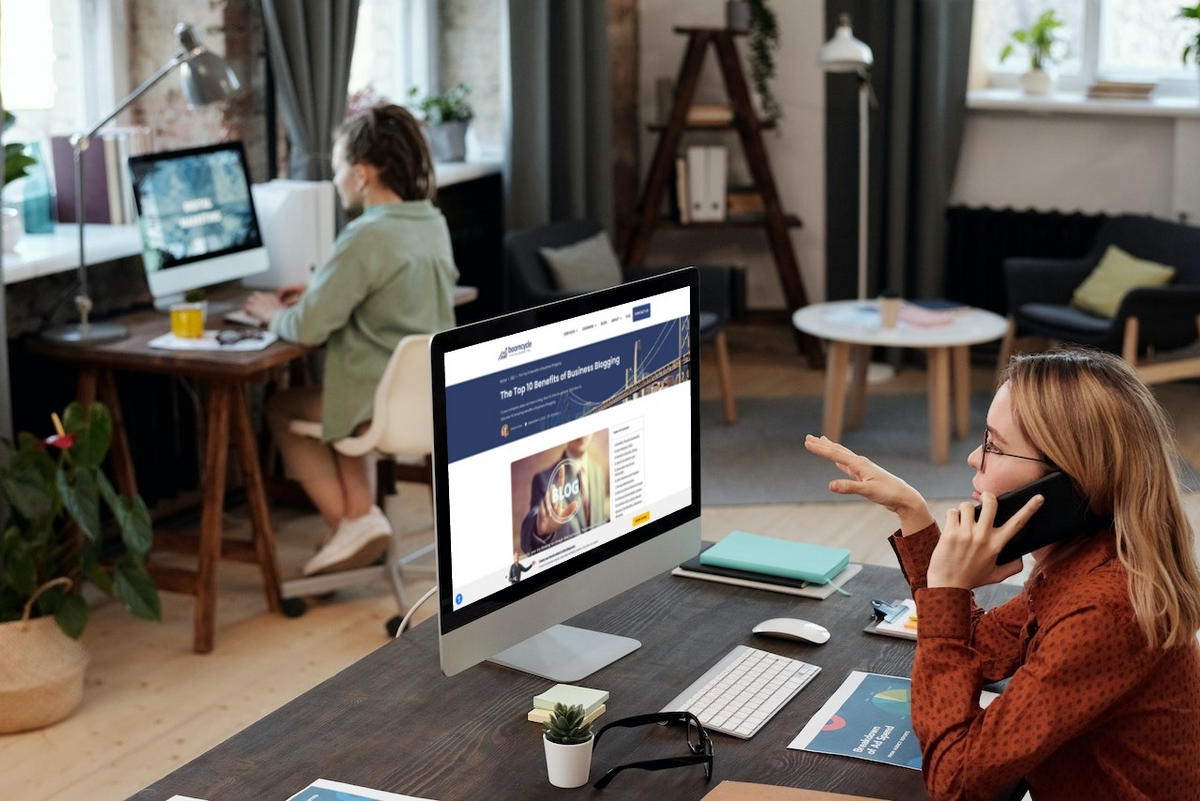 Business blogging for SEO