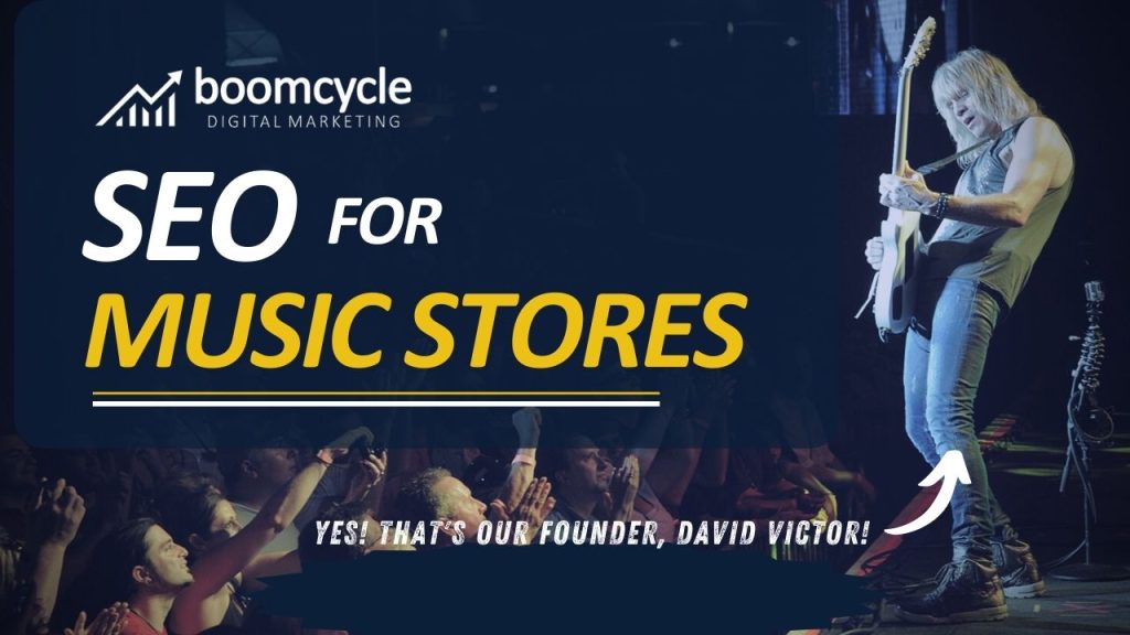 SEO for Music Stores by Boomcycle Digital Marketing - featured image
