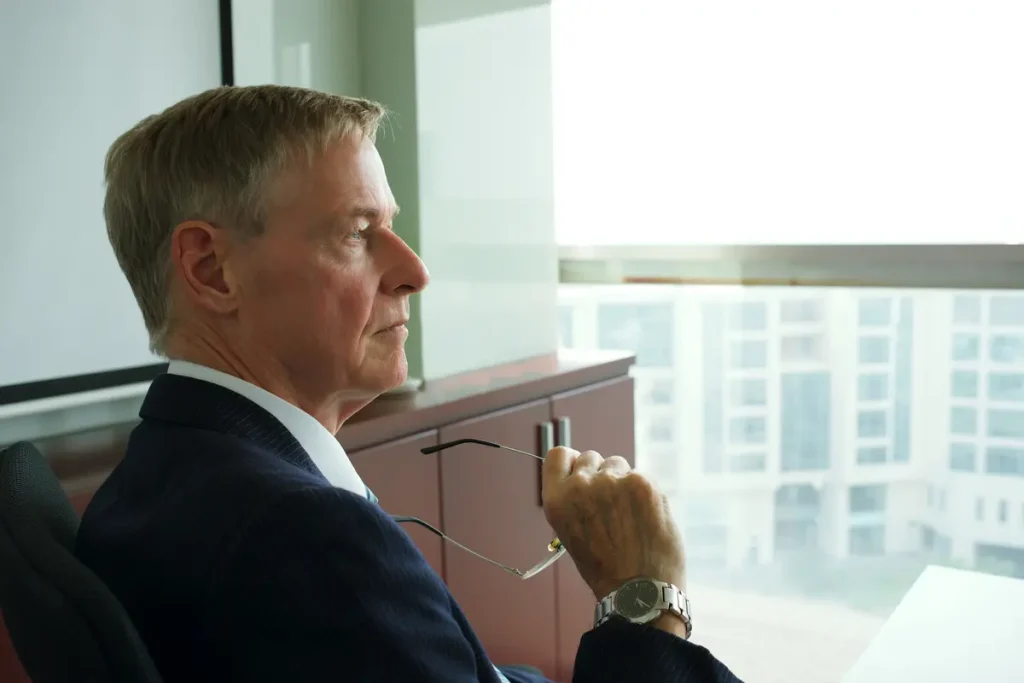 Executive pondering the age-old question: which marketing channels are working