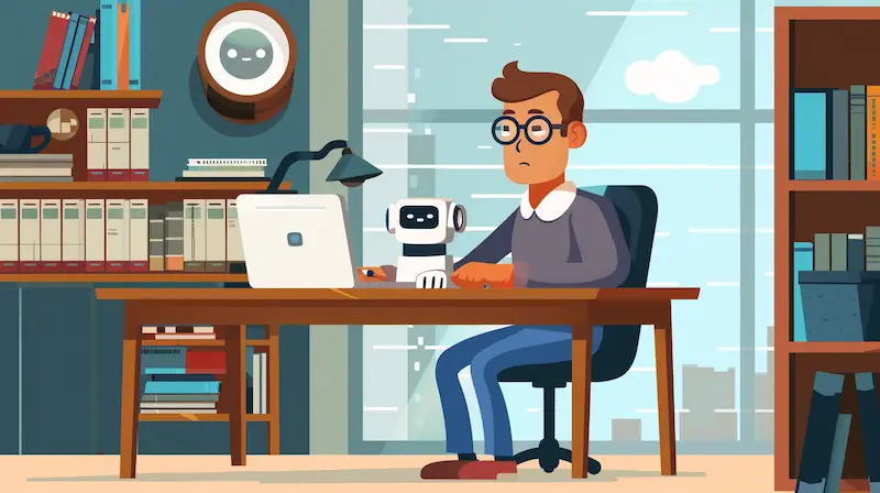 AI writing for a lazy content marketer