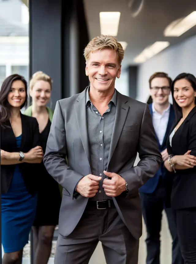 David Victor and his team of digital marketing smarties