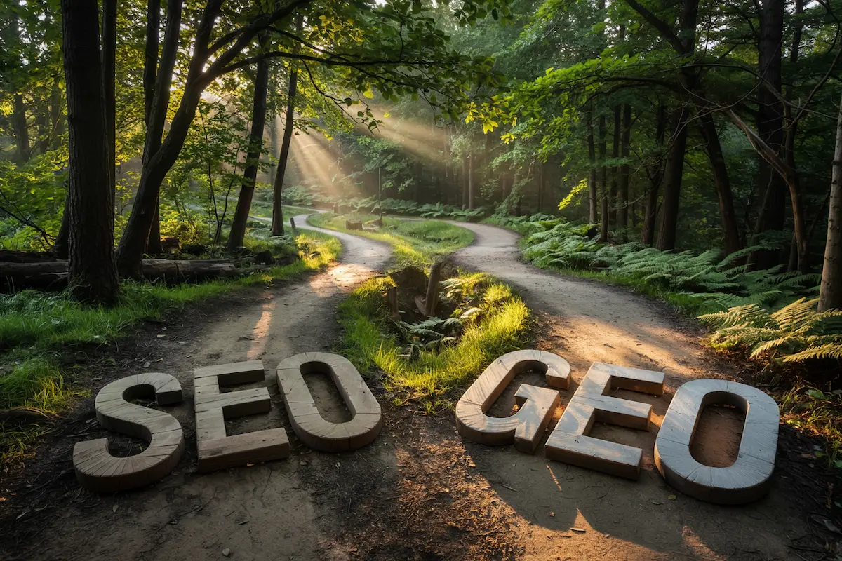 SEO vs GEO featured image for article