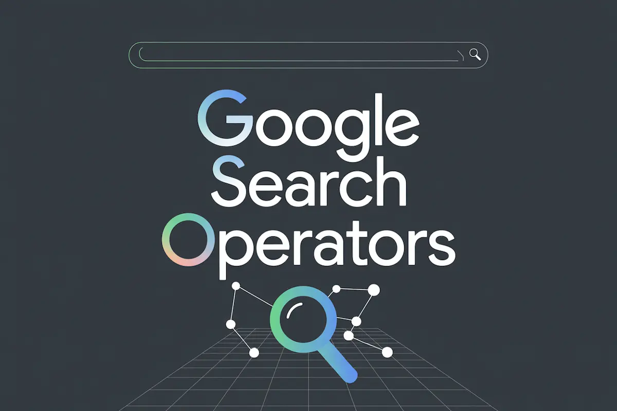 featured image for article about Google search operators