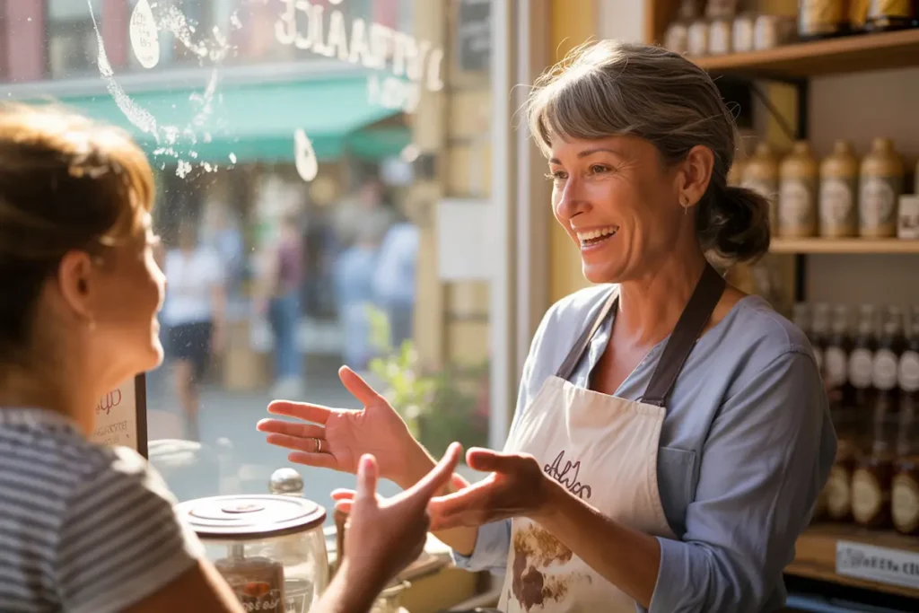 People buying from other people; not businesses!