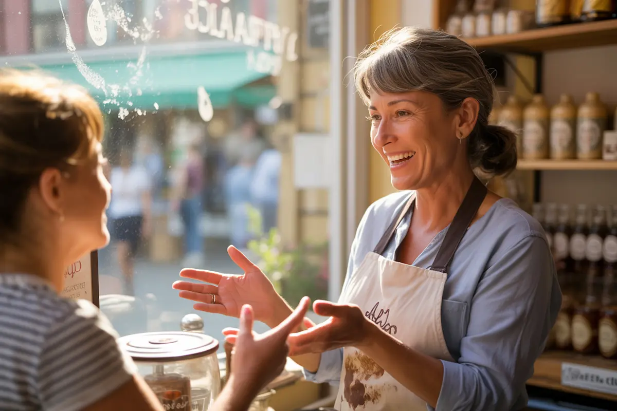 People buying from other people; not businesses!